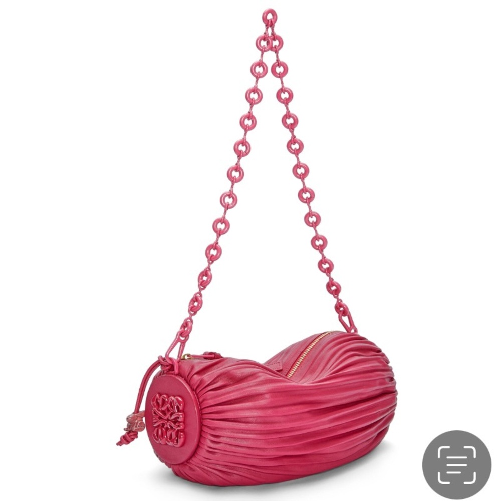 LOEWE Bracelet Pouch In Pleated Nappa
Ruby Red Glaze